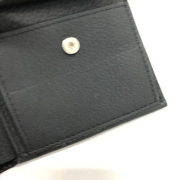 BURBERRY 8043377 logo Wallet Saif Folded wallet Leather Black - Picture 16 of 16